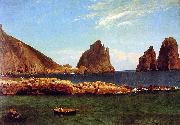 Albert Bierstadt Albert Bierstadt Capri oil painting